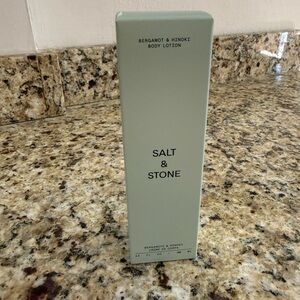 Salt & Stone Bergamot & Hinoki Body Lotion - Sage Green Packaging
